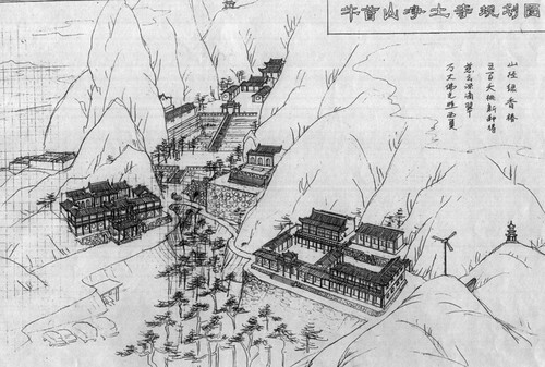 传统寺庙规划设计及寺院图纸分析