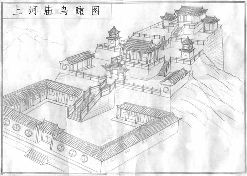 传统寺庙规划设计及寺院图纸分析