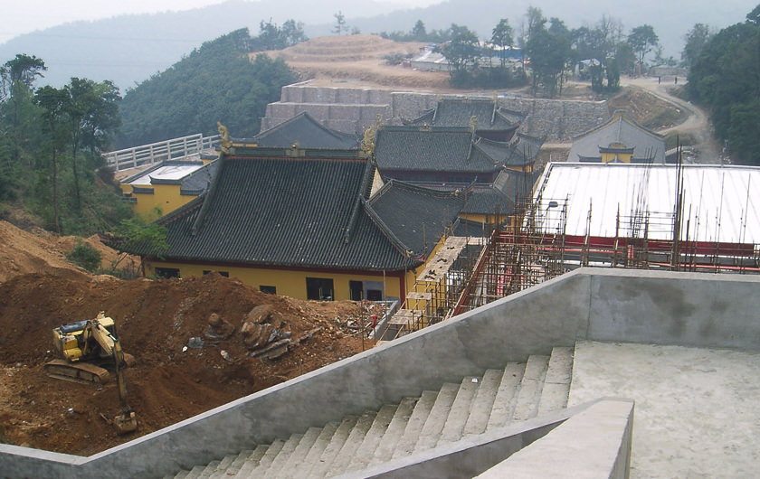 寺庙工程施工—北仑灵峰寺  第3张