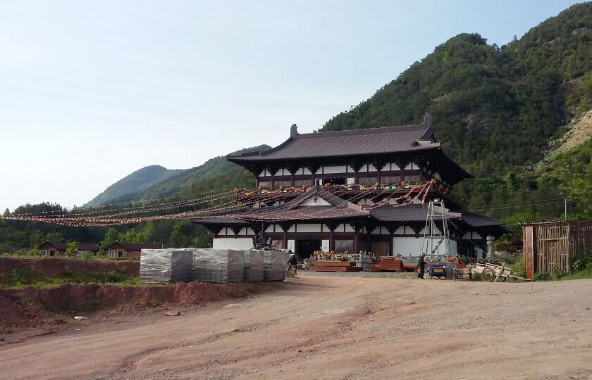 寺庙工程施工—台州天台山护国寺