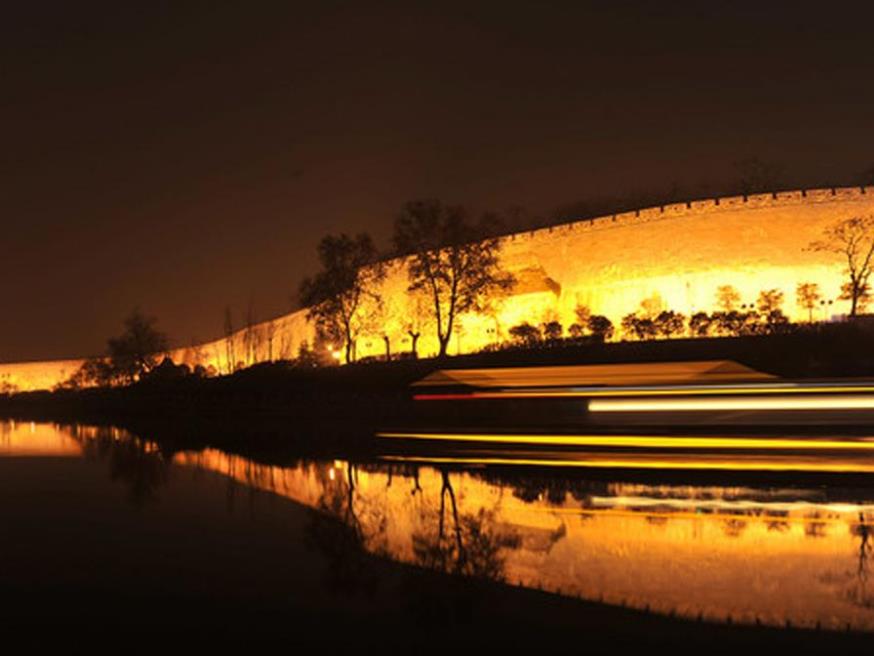 古城墙夜景亮化照明设计—南京明城墙  第4张