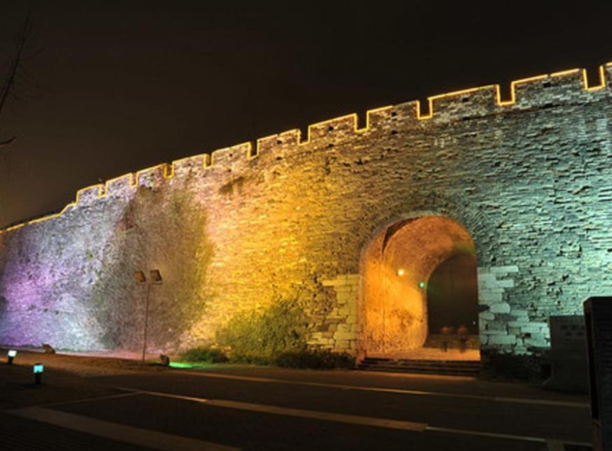 古城墙夜景亮化照明设计—南京明城墙  第7张