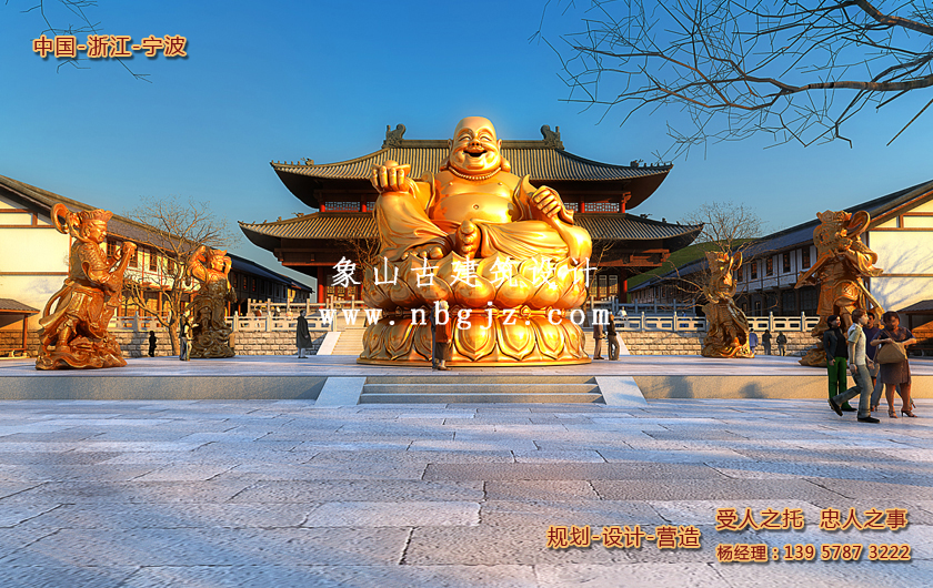 福缘禅寺古建筑工程施工图规划设计