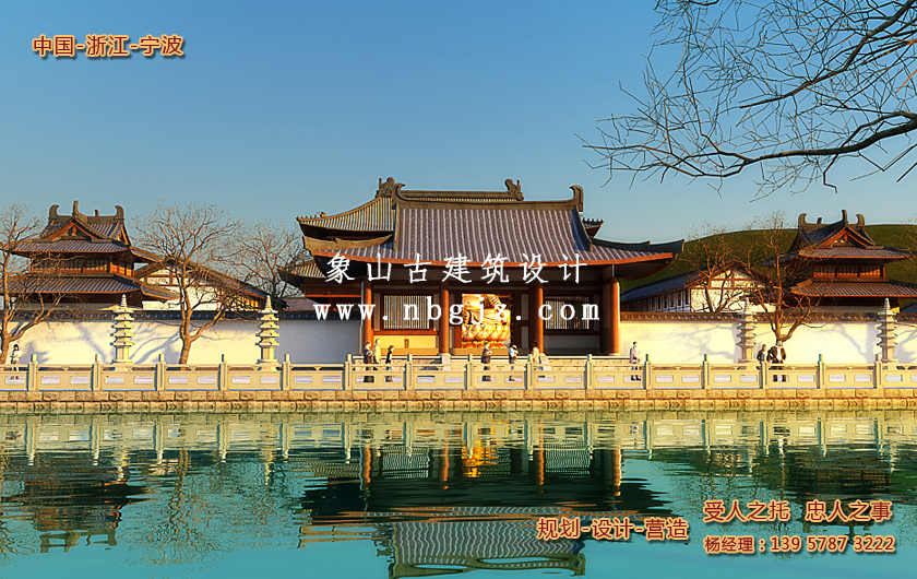福缘禅寺古建筑工程施工图规划设计