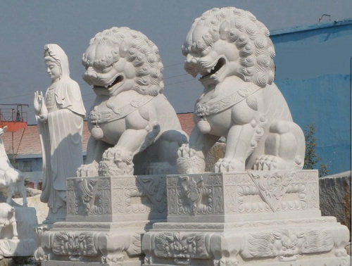 中国古建筑之石狮子