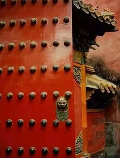 中式传统​古建筑的门面装饰设计  第1张