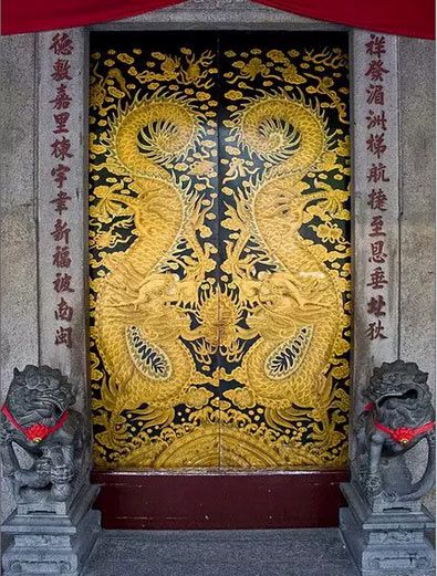 中式传统​古建筑的门面装饰设计