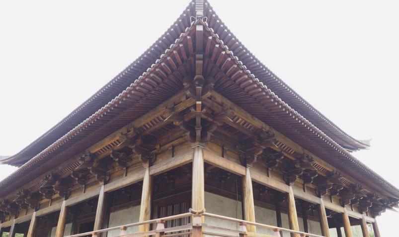 南京定山寺木结构仿唐大雄宝殿设计重建  第4张