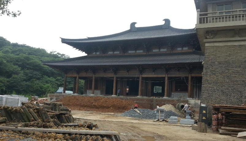 南京定山寺木结构仿唐大雄宝殿设计重建  第7张