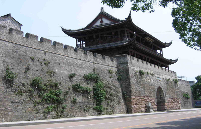 衢州古建筑景点之美丽的古城墙遗址欣赏
