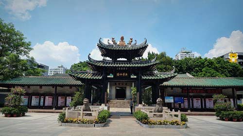 广州古建筑之五仙观欣赏